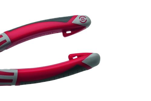 NWS Langbeck Rundzange 2K 160mm mattchrom